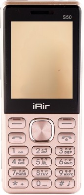 IAIR S50 Dual Sim Keypad Phone | 2800 mAH Battery & Big 2.4 Inch Display(Green)