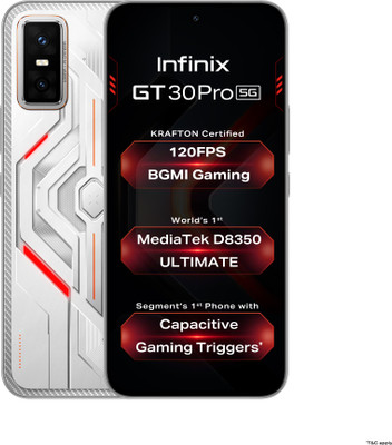 Infinix GT 30 Pro 5G+ (Prism White, 256 GB)(12 GB RAM) product image