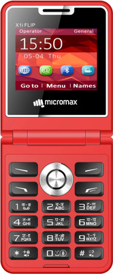Micromax X1i Flip(Black+Red)