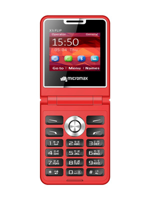 Micromax X1i Flip(Black+Red)