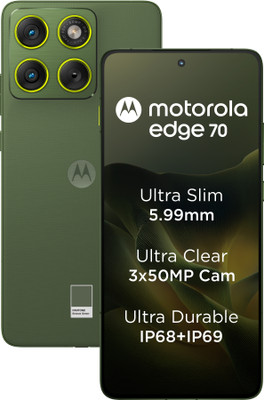 MOTOROLA Edge 70 (PANTONE Bronze Green, 256 GB)(8 GB RAM)