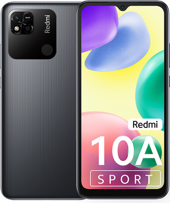 REDMI 10A SPORT (CHARCOAL BLACK, 128 GB)(6 GB RAM)