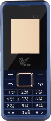 IAIR D15 Dual Sim Keypad Phone | 2800 mAH Battery & Big 1.88 Inch Display(Sky Blue)