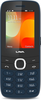 LAVA A7 Torch+ Dual Sim Keypad Phone| 2574 mAh Battery| Expandable Upto 32 GB(Blue)