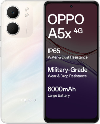 OPPO A5x (Laser White, 64 GB)(4 GB RAM)