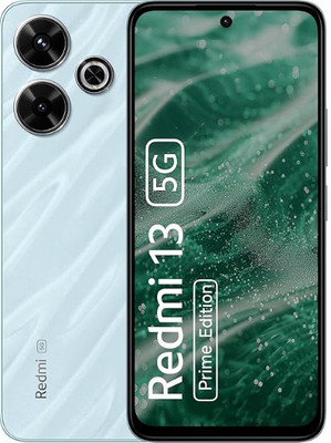 REDMI 13 5G Prime Edition (Hawaiian Blue, 128 GB)(8 GB RAM)