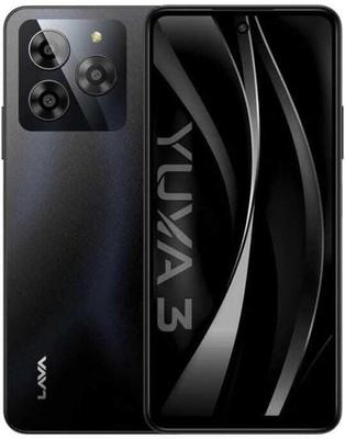 LAVA YUVA 3 with Dual Sim |5000 mAh Battery|13MP Rear Camera | 4+4GB RAM,128GB ROM(4 MB RAM)