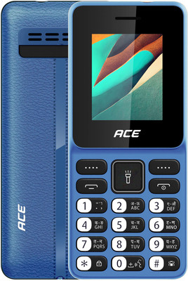 itel Ace2 Heera | King Talker | Auto Call Recording | Expendable Storage32GB(Aurora Blue)