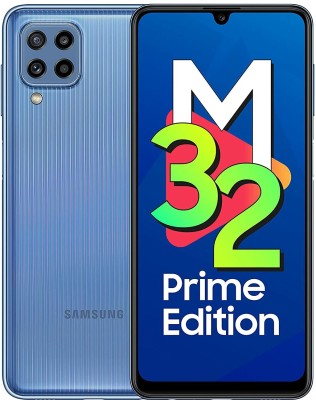 SAMSUNG Galaxy M32 Prime Edition (Light Blue, 128 GB)(6 GB RAM)