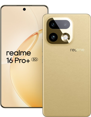 realme 16 Pro+ 5G (Master Gold, 256 GB)(12 GB RAM)