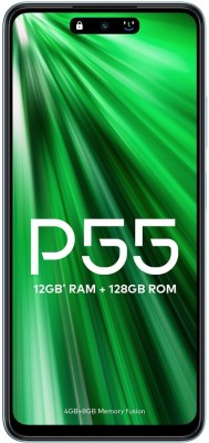 itel P55 (Aurora Blue, 128 GB)(12 GB RAM)