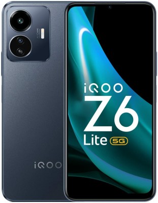 IQOO Z6 Lite 5G (With Charger) (Mystic Night, 128 GB)(6 GB RAM)
