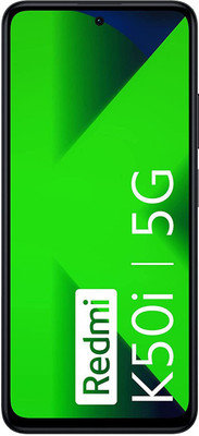 REDMI K50i 5G (Stealth Black, 128 GB) (6 GB RAM)