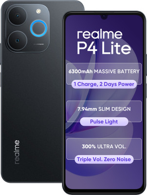 realme P4 Lite (Obsidian Black, 64 GB)(4 GB RAM)