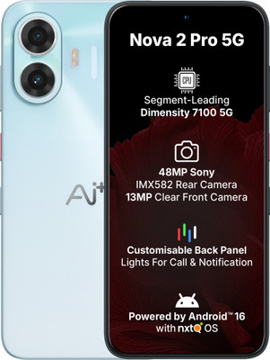 Ai+ Nova 2 Pro 5G (Blue, 128 GB)(6 GB RAM)