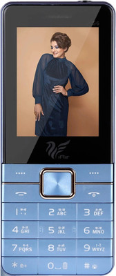 IAIR Basic Feature Dual Sim Mobile Phone with 2800mAh Battery, 2.4 inch Display Screen, 0.8 mp Camera with Big LED Torch (FPS6, Sky Blue)(Sky Blue)
