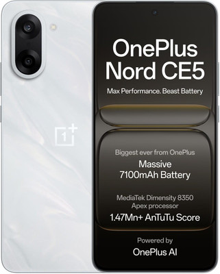 OnePlus Nord CE5 5G (Marble Mist, 256 GB)(8 GB RAM)