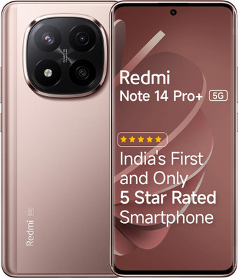 REDMI Note 14 Pro+ 5G (Champagne Gold, 256 GB)(8 GB RAM)