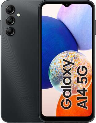 SAMSUNG Galaxy A14 5G (Black, 128 GB)(8 GB RAM)