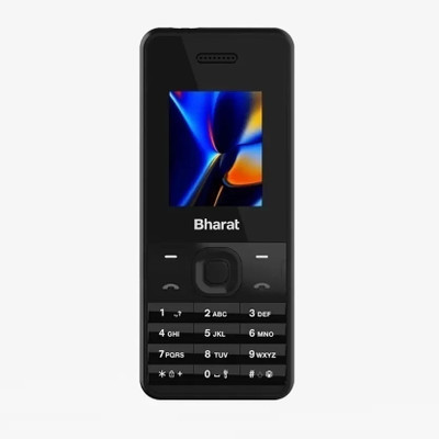 Jio V2 Keypad Phone with (UPI) Locked New(Black)