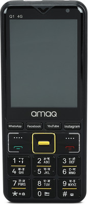 amaq Q1 4G/VOLTE Touch and Keypad mobile(256 MB RAM)