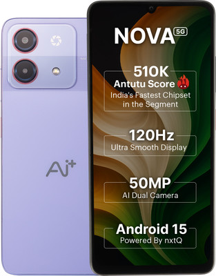 Ai+ Nova 5G (Purple, 128 GB)(8 GB RAM)