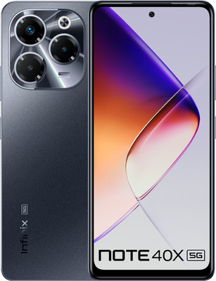 Infinix Note 40X 5G (Starlit Black, 256 GB)(12 GB RAM)