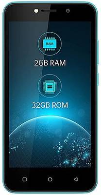 LAVA Z1s (Cyan, 16 GB)