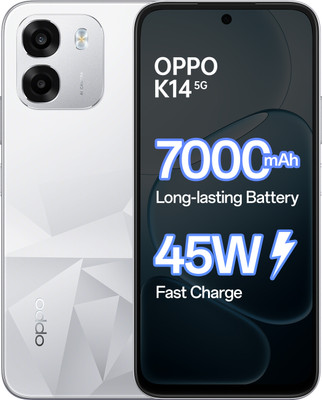 OPPO K14 5G (Prism White, 256 GB)(8 GB RAM)