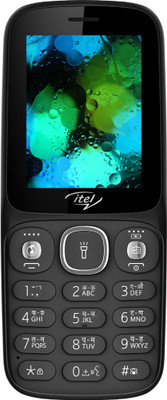 itel it5026 Keypad Mobile|1200 mAh battery|Expandable Storage upto 32GB(Black)