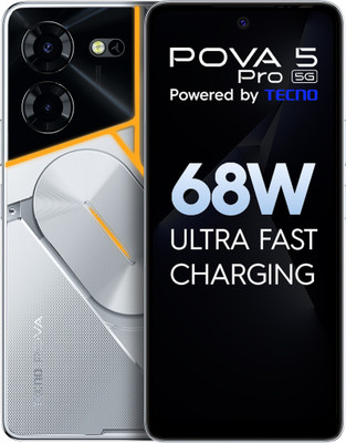 Tecno Pova 5 Pro 5G (Silver Fantasy, 256 GB)(8 GB RAM) product image