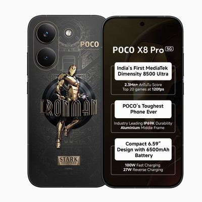 POCO X8 Pro (Iron man edition, 256 GB)(12 GB RAM)