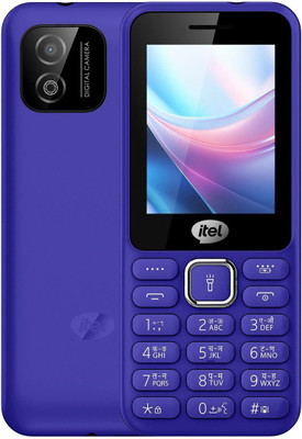 itel it5027 Slim Keypad Mobile | 2.4 inch Display| Type C Charging(Blue)