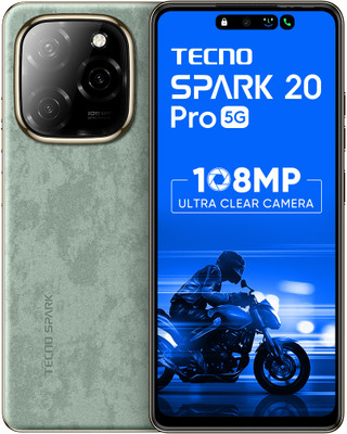 Tecno Spark 20 Pro 5G (Neon Green, 128 GB)(8 GB RAM) product image