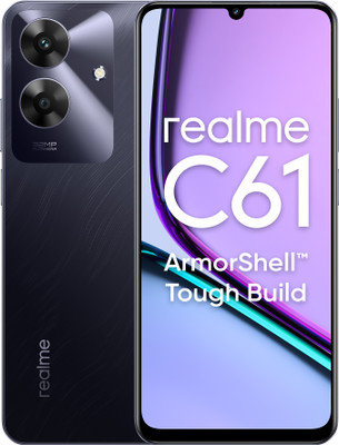 realme C61 (Marble Black, 128 GB)(6 GB RAM)