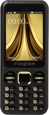 ringme Mobile Phone with Dual SIM Card, Camera(Black)