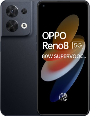 OPPO Reno8 5G (Shimmer Black, 128 GB)(8 GB RAM)