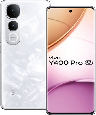 vivo Y400 Pro 5G (Freestyle White, 128 GB)(8 GB RAM)