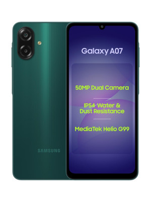 Samsung Galaxy A07 LTE (Green, 64 GB)(4 GB RAM)