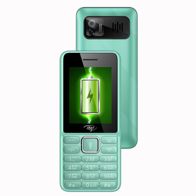 itel Power 440| 2500 mAh battery| Expandable Storage Upto 32GB(Light Green)