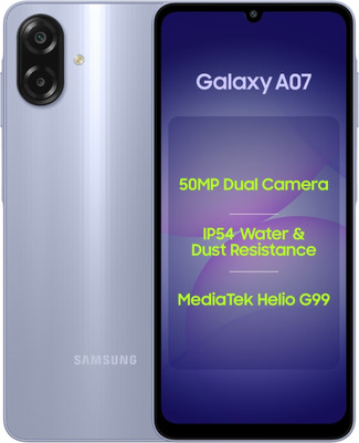 Samsung Galaxy A07 LTE (Light Violet, 64 GB)(4 GB RAM)