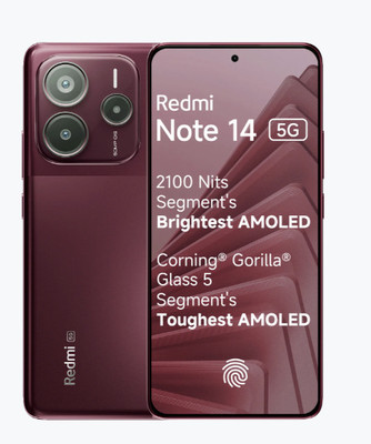 REDMI Note 14 5G (Crimson Art, 128 GB)(8 GB RAM)