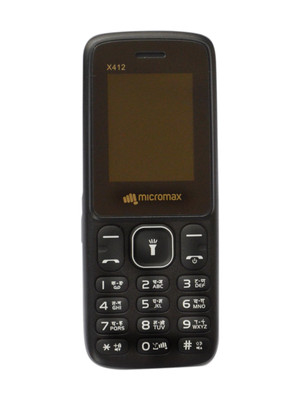 Micromax X412(Black & Grey)