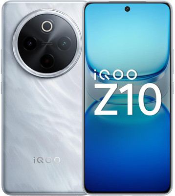 IQOO Z10 5G (Glacier Silver, 128 GB)(8 GB RAM)