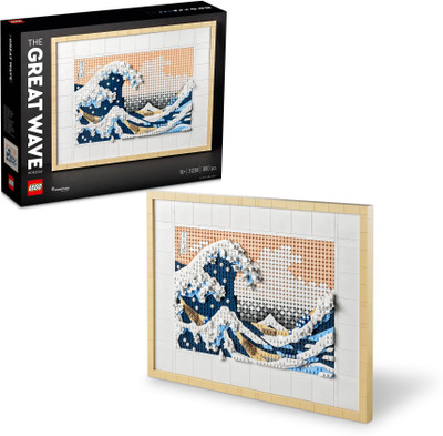 LEGO ART Hokusai - The Great Wave (1810 Blocks) Model Building Kit