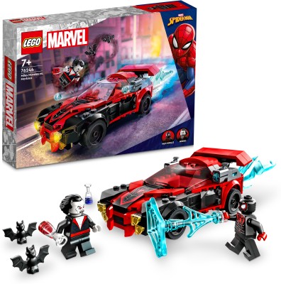 LEGO Super Heroes Marvel Miles Morales vs Morbius (220 Blocks)(Multicolor)