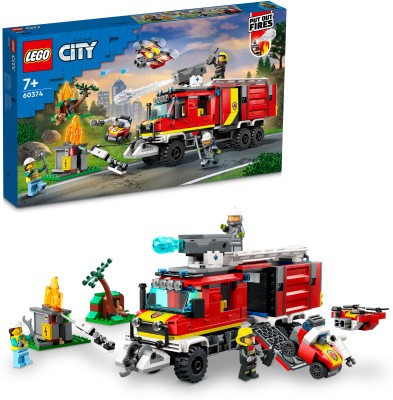 LEGO City Fire Command Unit (502 Blocks)(Multicolor)