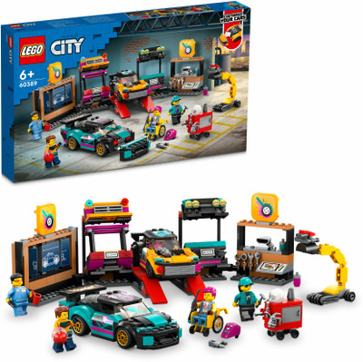 LEGO City Custom Car Garage (507 Blocks)(Multicolor)
