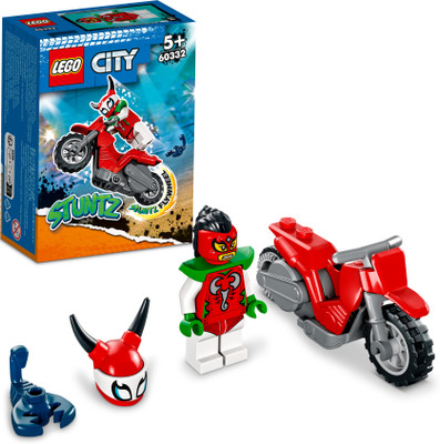 LEGO City Reckless Scorpion Stunt Bike (15 Blocks)(Multicolor)