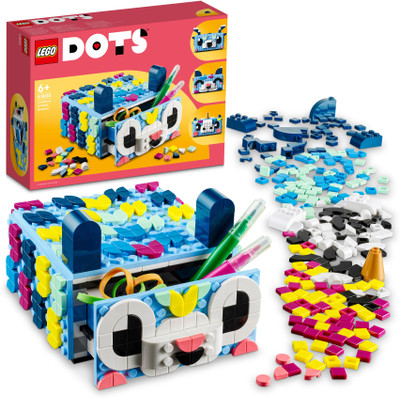 LEGO DOTS Creative Animal Drawer (643 Blocks)(Multicolor)
